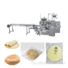 Automatisk multi-funksjon tortilla flow matpakkemaskin